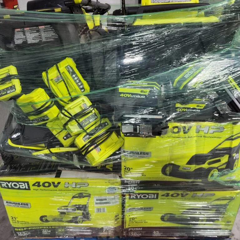 New Ryobi Lawn Mowers Pallet – 8 Units - Image 4